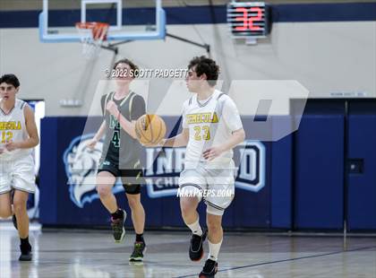 Thumbnail 3 in Murrieta Mesa vs. Temecula Valley (Linfield Christian Caged Classic) photogallery.