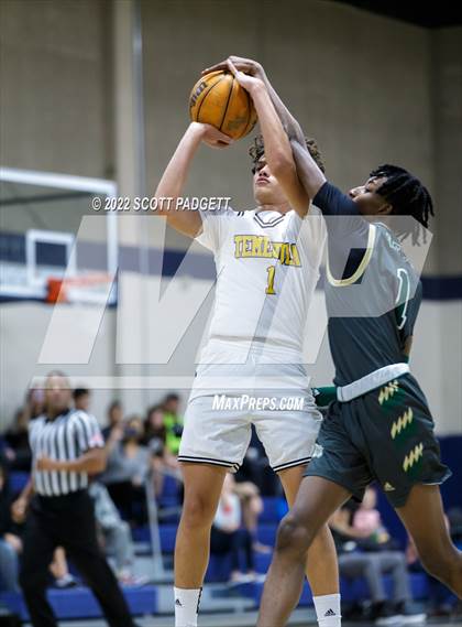 Thumbnail 2 in Murrieta Mesa vs. Temecula Valley (Linfield Christian Caged Classic) photogallery.