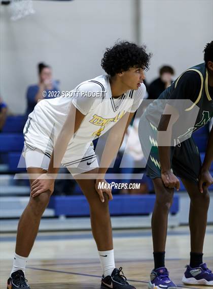 Thumbnail 3 in Murrieta Mesa vs. Temecula Valley (Linfield Christian Caged Classic) photogallery.