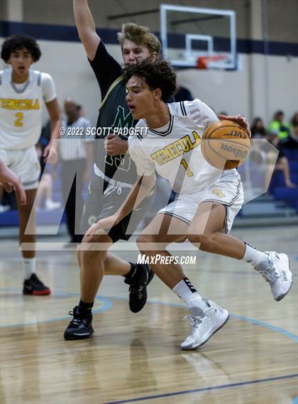 Thumbnail 1 in Murrieta Mesa vs. Temecula Valley (Linfield Christian Caged Classic) photogallery.