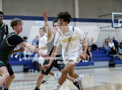 Thumbnail 1 in Murrieta Mesa vs. Temecula Valley (Linfield Christian Caged Classic) photogallery.
