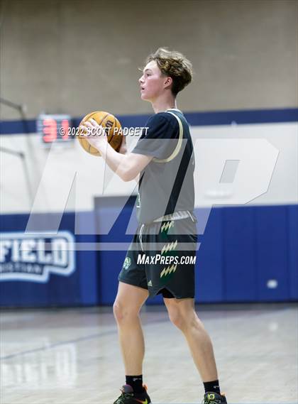 Thumbnail 1 in Murrieta Mesa vs. Temecula Valley (Linfield Christian Caged Classic) photogallery.