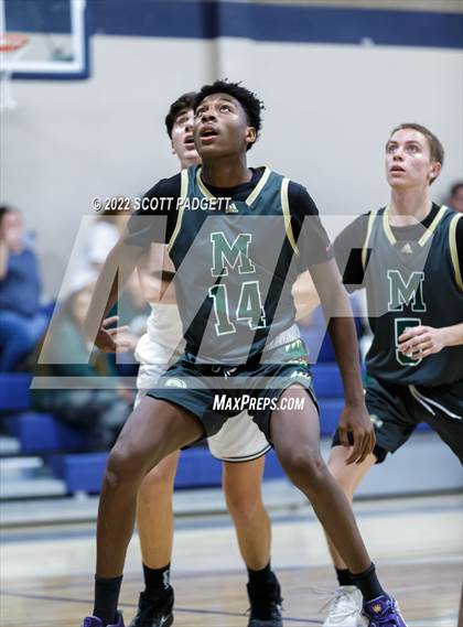 Thumbnail 1 in Murrieta Mesa vs. Temecula Valley (Linfield Christian Caged Classic) photogallery.
