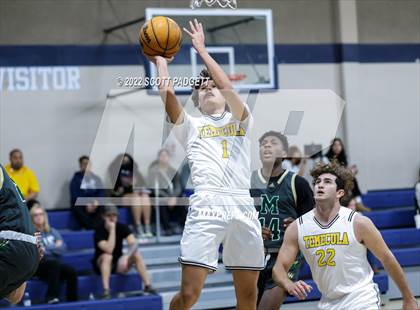 Thumbnail 1 in Murrieta Mesa vs. Temecula Valley (Linfield Christian Caged Classic) photogallery.