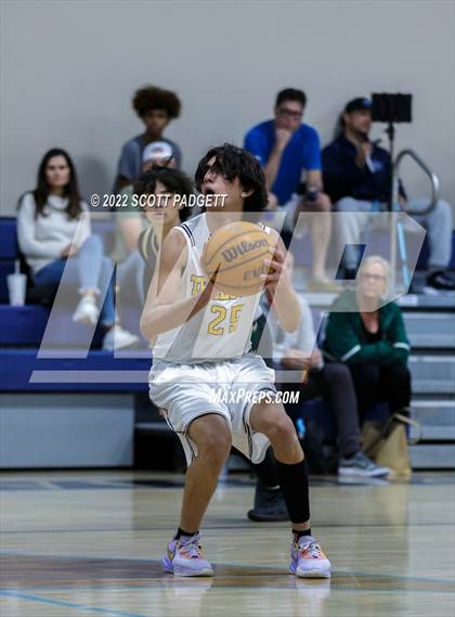 Thumbnail 2 in Murrieta Mesa vs. Temecula Valley (Linfield Christian Caged Classic) photogallery.