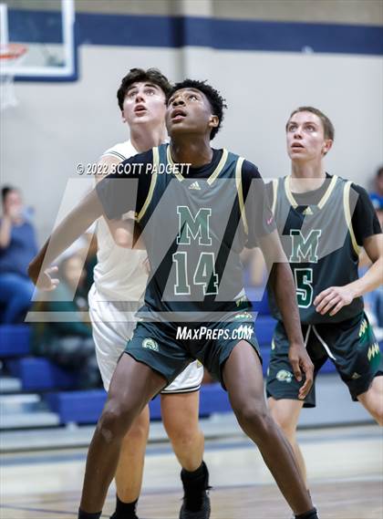 Thumbnail 2 in Murrieta Mesa vs. Temecula Valley (Linfield Christian Caged Classic) photogallery.