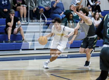 Thumbnail 2 in Murrieta Mesa vs. Temecula Valley (Linfield Christian Caged Classic) photogallery.