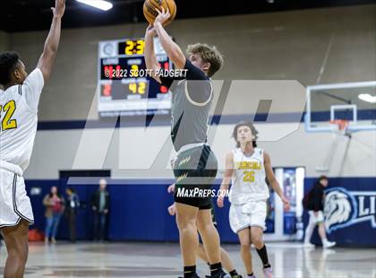 Thumbnail 2 in Murrieta Mesa vs. Temecula Valley (Linfield Christian Caged Classic) photogallery.