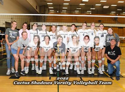 Thumbnail 2 in Cactus Shadows vs  Deer Valley (Goldwater Festival - Gold Division - Championship) photogallery.