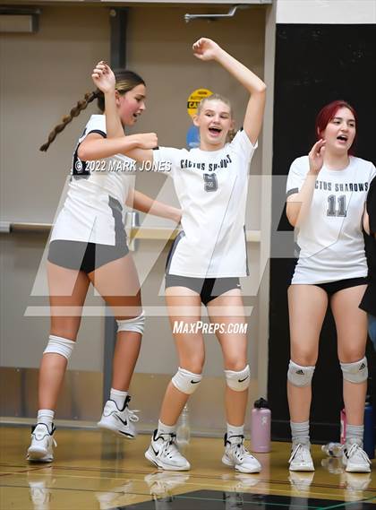 Thumbnail 2 in Cactus Shadows vs  Deer Valley (Goldwater Festival - Gold Division - Championship) photogallery.