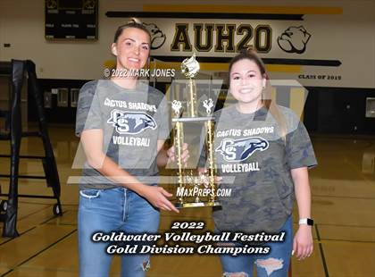 Thumbnail 1 in Cactus Shadows vs  Deer Valley (Goldwater Festival - Gold Division - Championship) photogallery.