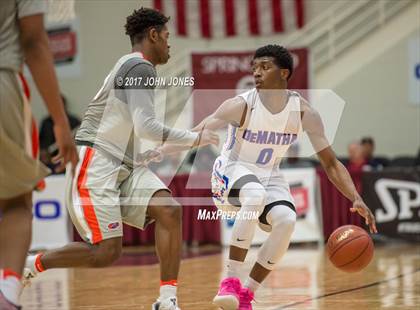 Thumbnail 2 in DeMatha Catholic vs Bishop Gorman (Spalding Hoophall Classic) photogallery.