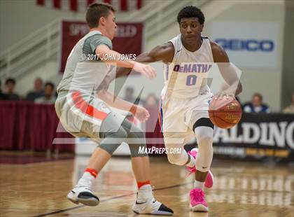 Thumbnail 1 in DeMatha Catholic vs Bishop Gorman (Spalding Hoophall Classic) photogallery.