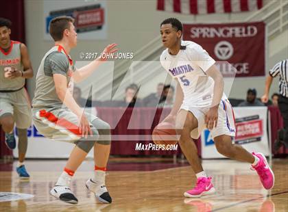 Thumbnail 2 in DeMatha Catholic vs Bishop Gorman (Spalding Hoophall Classic) photogallery.