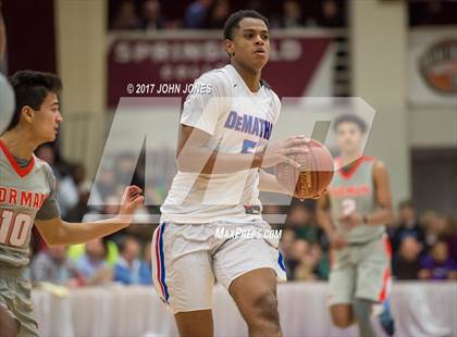 Thumbnail 1 in DeMatha Catholic vs Bishop Gorman (Spalding Hoophall Classic) photogallery.