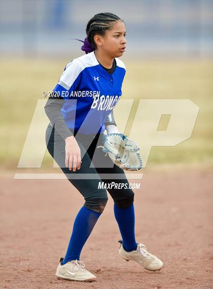 Thumbnail 3 in Bishop Union vs. Dayton (Yerington Tournament) photogallery.