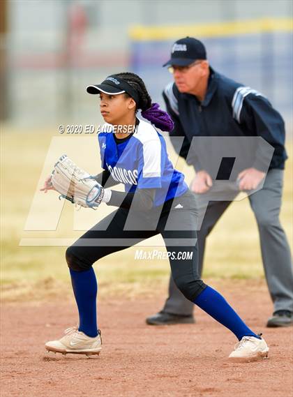 Thumbnail 2 in Bishop Union vs. Dayton (Yerington Tournament) photogallery.