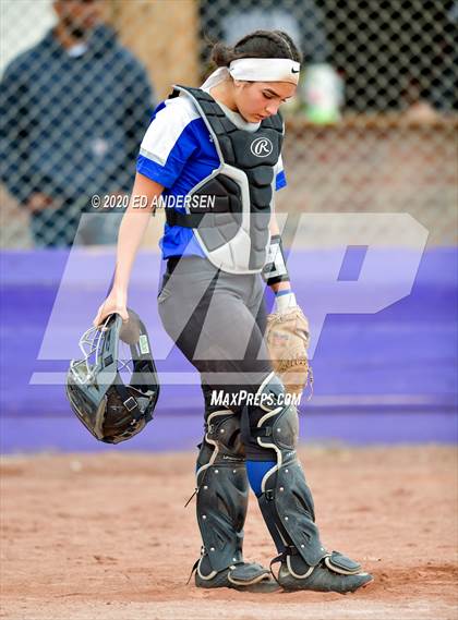 Thumbnail 2 in Bishop Union vs. Dayton (Yerington Tournament) photogallery.