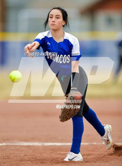 Thumbnail 1 in Bishop Union vs. Dayton (Yerington Tournament) photogallery.