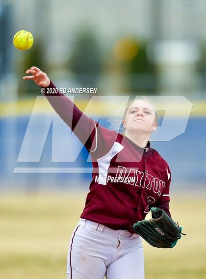 Thumbnail 2 in Bishop Union vs. Dayton (Yerington Tournament) photogallery.