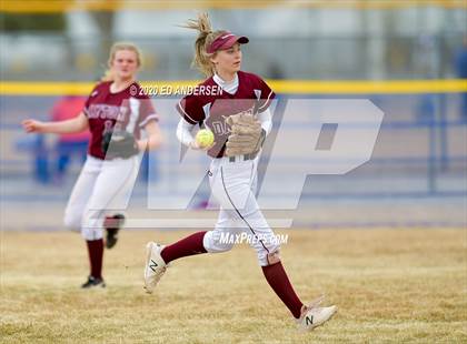 Thumbnail 3 in Bishop Union vs. Dayton (Yerington Tournament) photogallery.