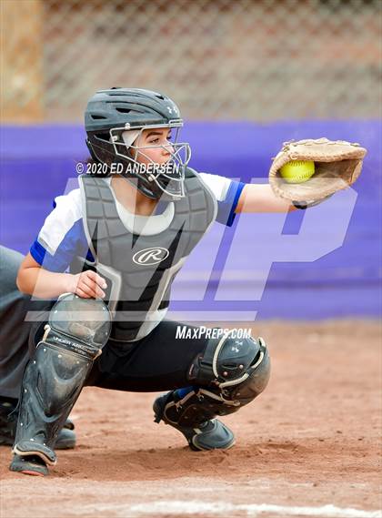 Thumbnail 2 in Bishop Union vs. Dayton (Yerington Tournament) photogallery.