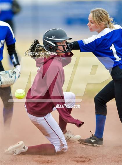 Thumbnail 3 in Bishop Union vs. Dayton (Yerington Tournament) photogallery.