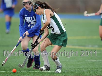 Thumbnail 2 in Hall @ New Milford (CIAC Class L 1st Round) photogallery.