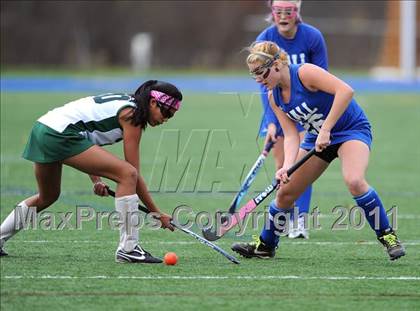 Thumbnail 3 in Hall @ New Milford (CIAC Class L 1st Round) photogallery.