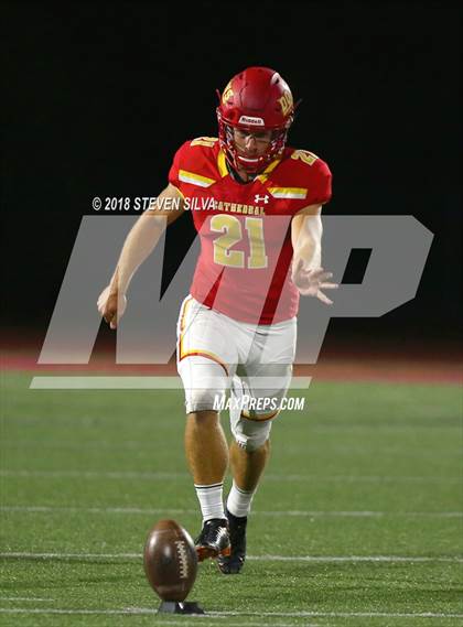 Thumbnail 1 in Cathedral Catholic vs. Serra Gardena (Honor Bowl) photogallery.