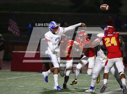 Thumbnail 1 in Cathedral Catholic vs. Serra Gardena (Honor Bowl) photogallery.