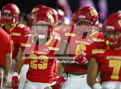 Thumbnail 2 in Cathedral Catholic vs. Serra Gardena (Honor Bowl) photogallery.