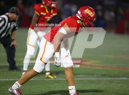 Thumbnail 1 in Cathedral Catholic vs. Serra Gardena (Honor Bowl) photogallery.