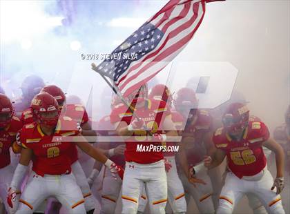 Thumbnail 3 in Cathedral Catholic vs. Serra Gardena (Honor Bowl) photogallery.