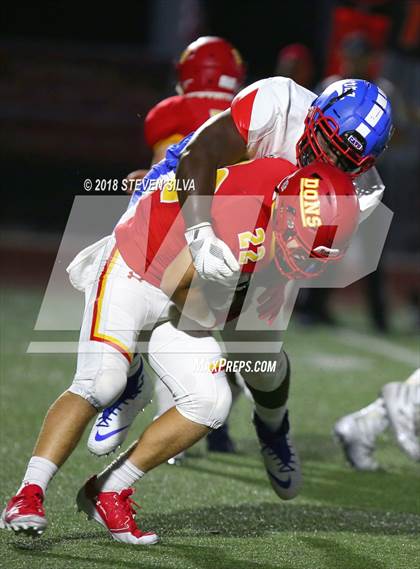 Thumbnail 2 in Cathedral Catholic vs. Serra Gardena (Honor Bowl) photogallery.