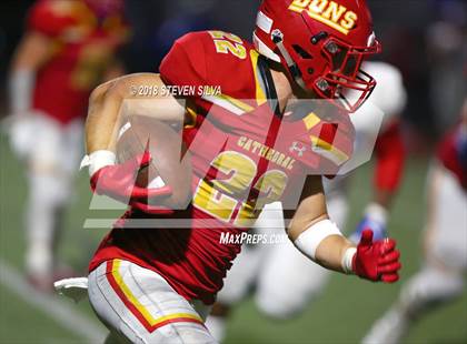 Thumbnail 2 in Cathedral Catholic vs. Serra Gardena (Honor Bowl) photogallery.