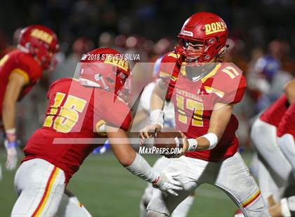 Thumbnail 1 in Cathedral Catholic vs. Serra Gardena (Honor Bowl) photogallery.