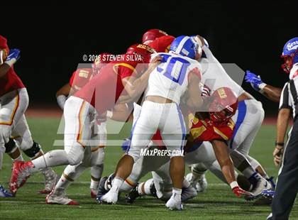 Thumbnail 2 in Cathedral Catholic vs. Serra Gardena (Honor Bowl) photogallery.