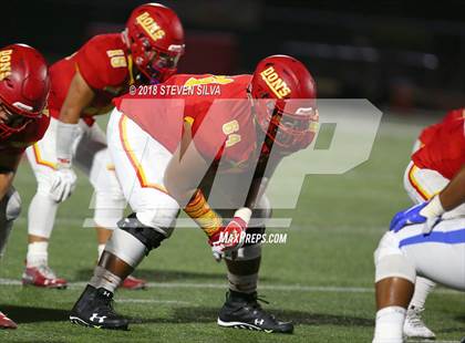 Thumbnail 1 in Cathedral Catholic vs. Serra Gardena (Honor Bowl) photogallery.
