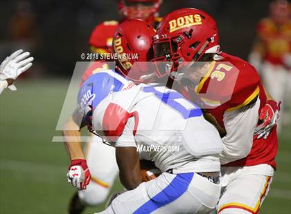 Thumbnail 3 in Cathedral Catholic vs. Serra Gardena (Honor Bowl) photogallery.