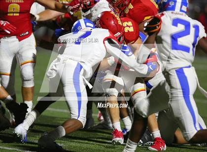 Thumbnail 3 in Cathedral Catholic vs. Serra Gardena (Honor Bowl) photogallery.