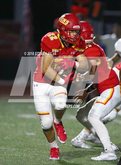 Thumbnail 3 in Cathedral Catholic vs. Serra Gardena (Honor Bowl) photogallery.