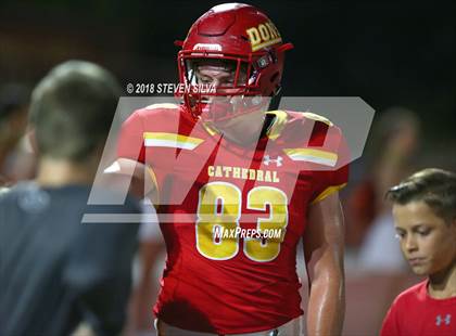 Thumbnail 3 in Cathedral Catholic vs. Serra Gardena (Honor Bowl) photogallery.