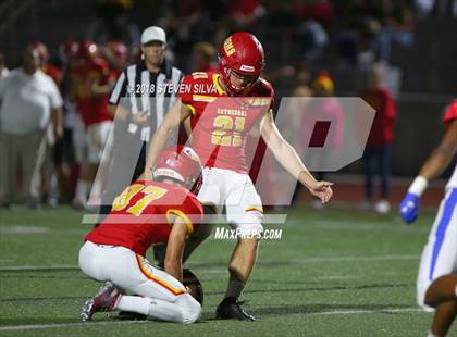 Thumbnail 1 in Cathedral Catholic vs. Serra Gardena (Honor Bowl) photogallery.