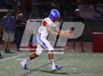 Thumbnail 1 in Cathedral Catholic vs. Serra Gardena (Honor Bowl) photogallery.