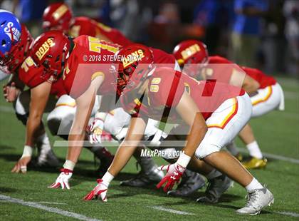 Thumbnail 1 in Cathedral Catholic vs. Serra Gardena (Honor Bowl) photogallery.