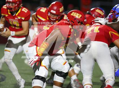 Thumbnail 1 in Cathedral Catholic vs. Serra Gardena (Honor Bowl) photogallery.