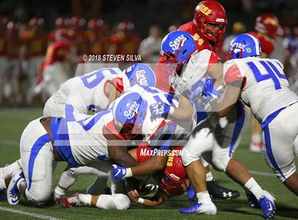 Thumbnail 3 in Cathedral Catholic vs. Serra Gardena (Honor Bowl) photogallery.