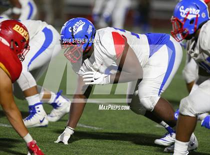 Thumbnail 3 in Cathedral Catholic vs. Serra Gardena (Honor Bowl) photogallery.