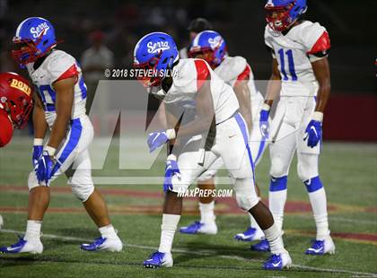 Thumbnail 2 in Cathedral Catholic vs. Serra Gardena (Honor Bowl) photogallery.